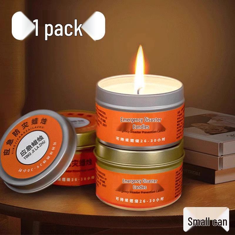 Smokeless Odorless Emergency Candles: Power Outage, Disaster Survival, Windproof Camping & Outdoor Lighting