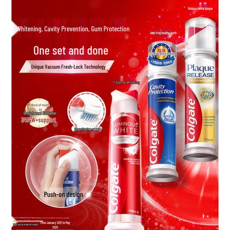Colgate Multi-Benefit Toothpaste 3-Pack Pump