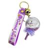 Quicksand Bottle Keychain Pendant, Exquisite Female Keychain, Lollipop, Unicorn Student Couple, Cute Schoolbag Pendant.