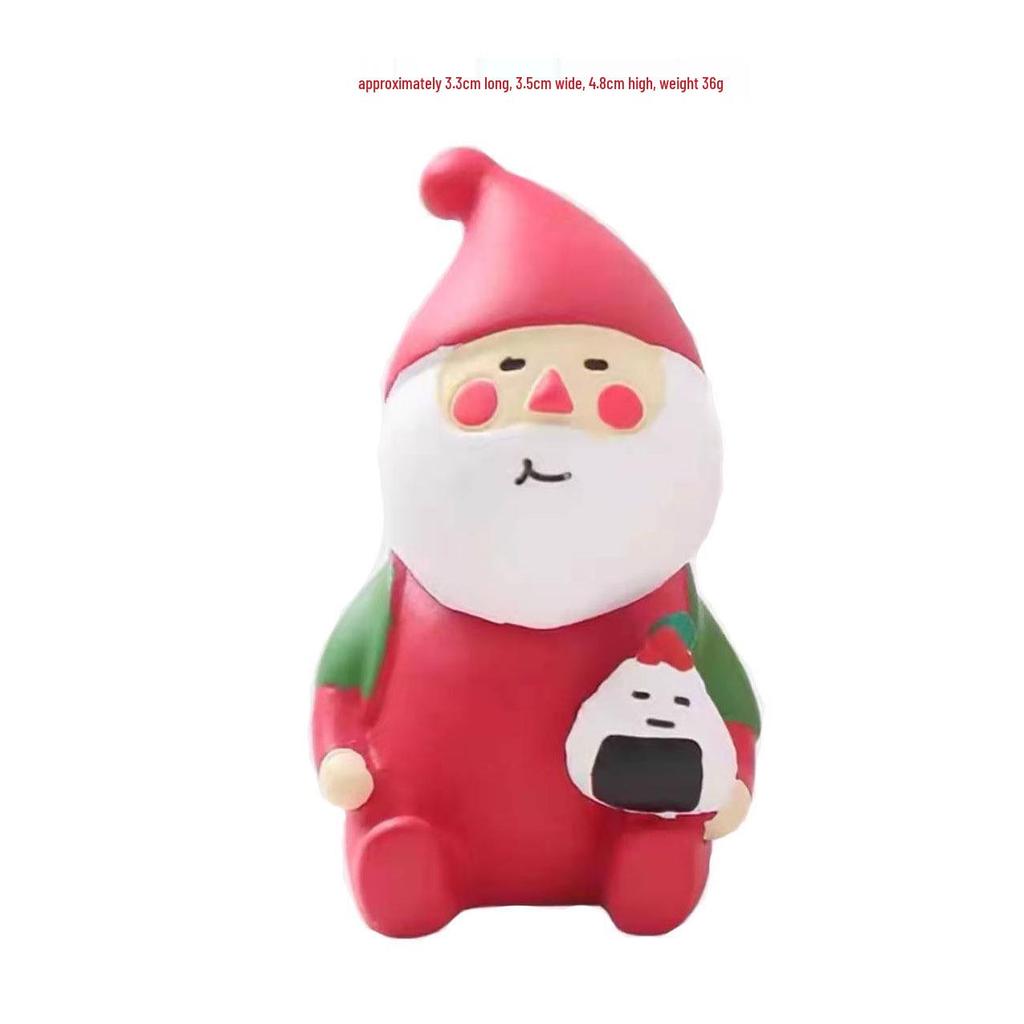 Japanese Cat Santa Claus Miniature Gifts - DIY Resin Crafts Ornaments
