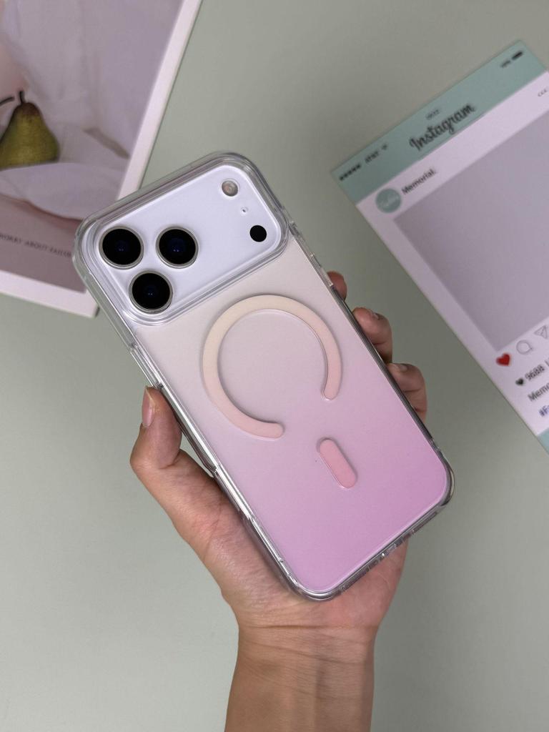 Dopamine Gradient Iridescent Case for iPhone 17 Pro Max/16 Fashion Protective Cover
