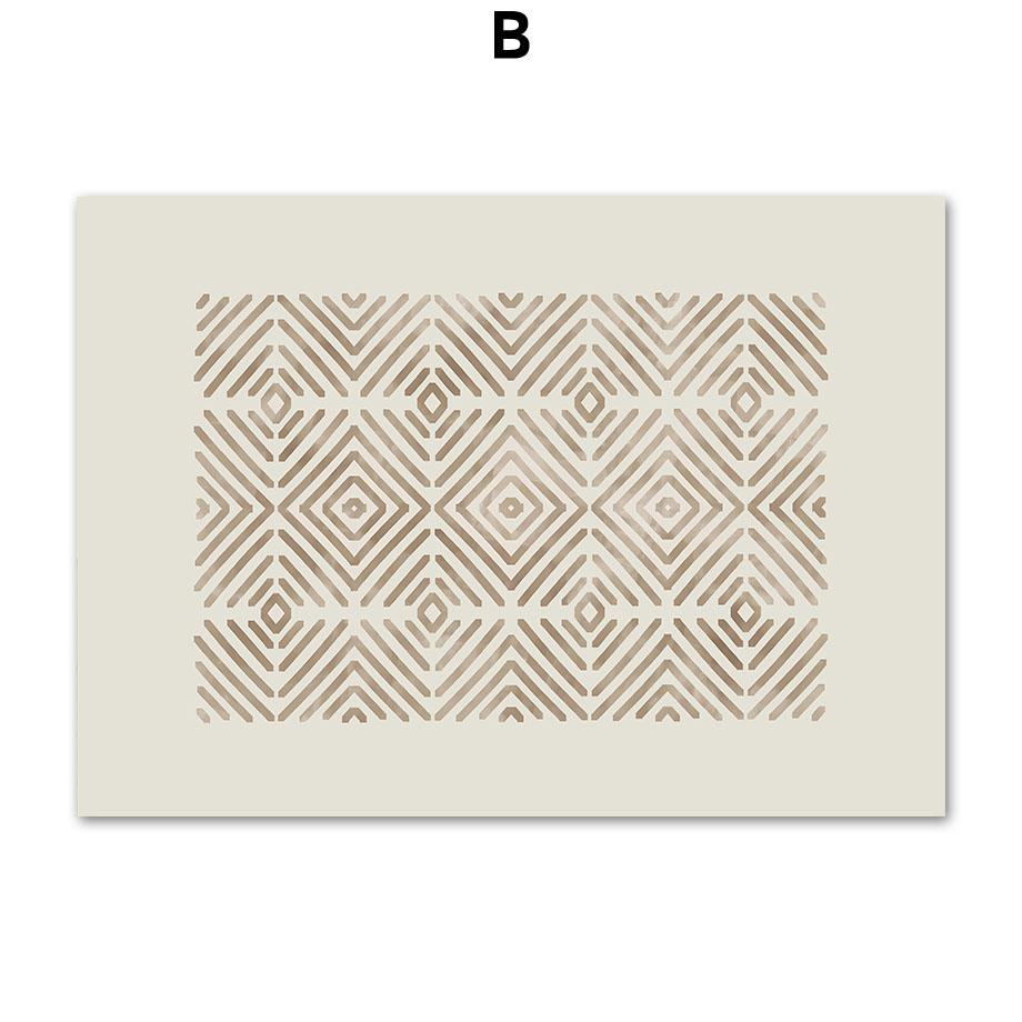 Abstract Lslamic Calligraphy Ayatul Kursi Wall Art Canvas Painting Nordic Posters And Prints Wall Pictures For Living Room Decor