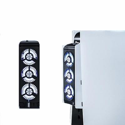 Myth Goku Rapid Cooling Cooling Fan for PlayStation 5 with LED Light Cooling Fan for Old PS5 Console Heat Dissipation with USB Port External Cooler