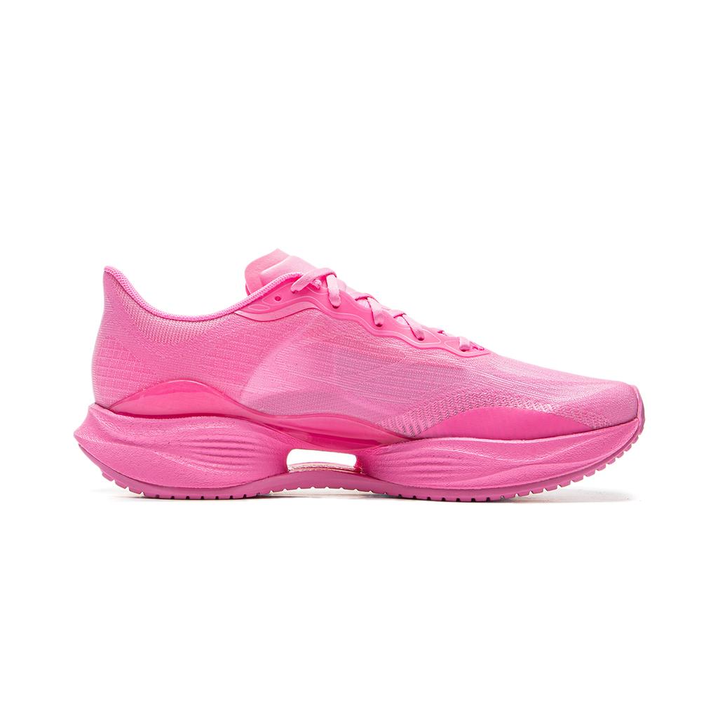 Li Ning Ultra Light 22 Racing Lightweight Cushioning Running Shoes Women Sneakers Rose-Red ARBV002-37