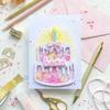 Carbon Steel Cutting Die Ice Cream/2-layer Cake Metal Die Cuts Stencils Template