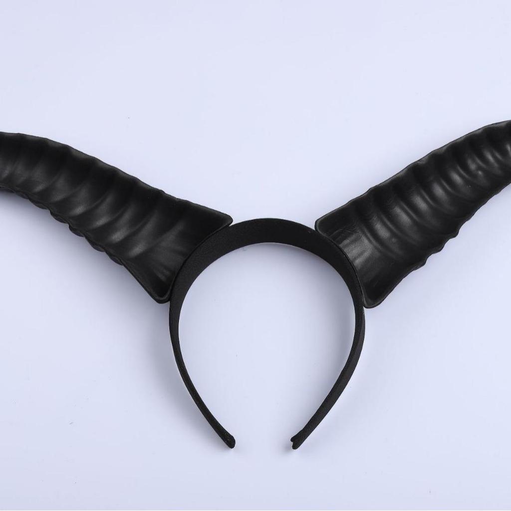 Black Horn Headband for Halloween and Christmas Cosplay