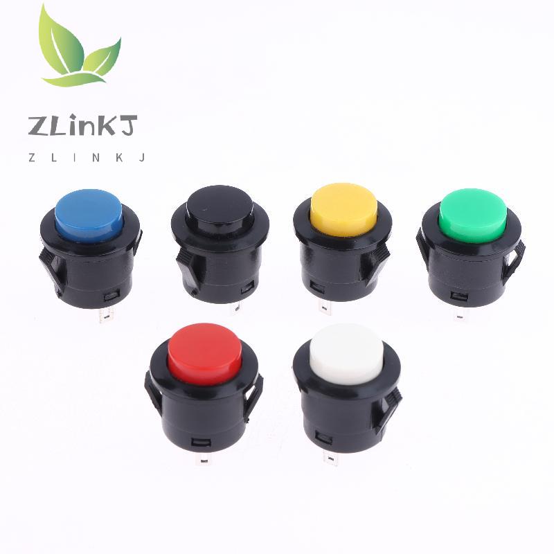 5/10Pcs Momentary Push Button Switch R13-507 16mm Round Switch 2Pins ON-OFF Self-reset Panel Mounting