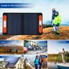 60W Polycrystalline Solar Panel Charging Panel with Handle Solar Charger IP65 Waterproof for Home