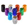 4Pcs Car Tire Adapter Stems Cap Simple Tire Adapter Cap Aluminum Tire Wheel Stem Air Adapter Cap Car Accessories