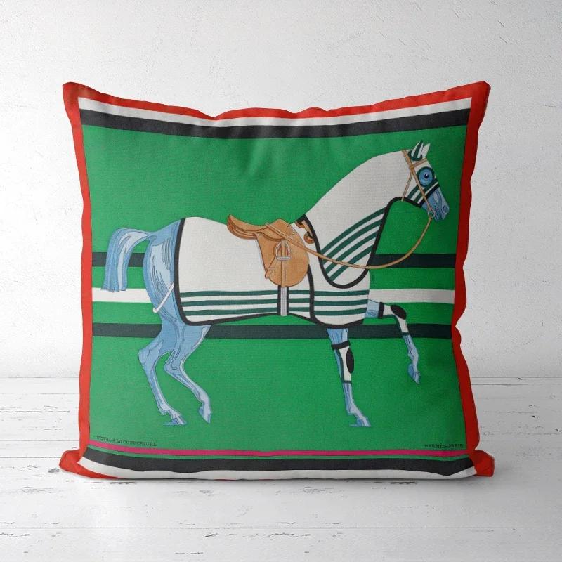 A Drop Shipping Printed Cushion Cover Decorative Pillowcases High-end Royal High Quality Thick Europe Rich Italy Design 28-#