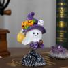 Resin Ghost Art Sculpture Cartoon Ghost Figurine Ornament Halloween Ghost Statue  Bookshelf