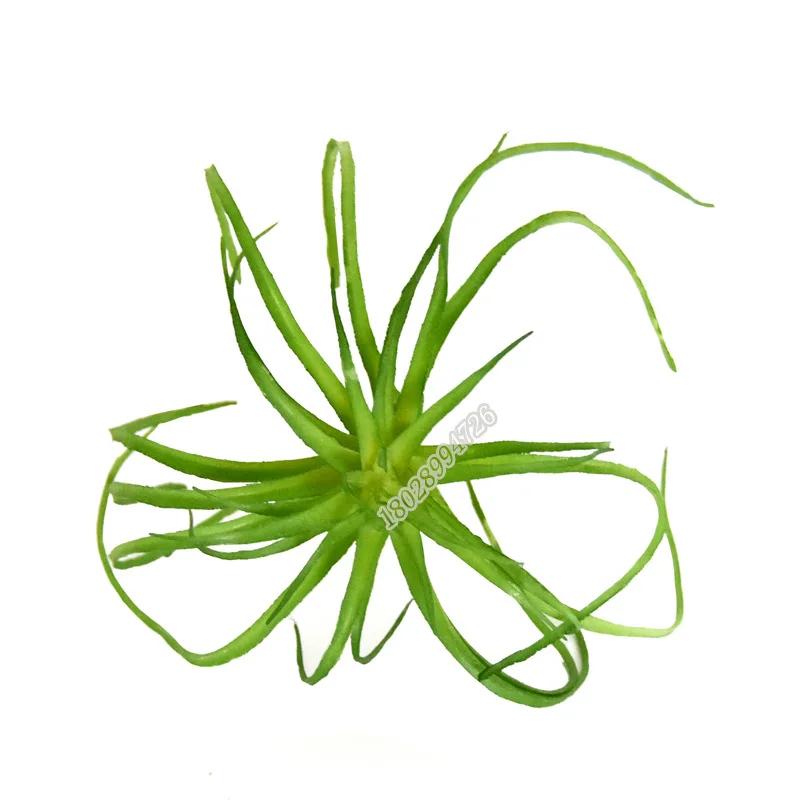 Artificial Flocking Fake Bromeliads Air Plants Hanging Simulation Tillandsia Plants For Home Wedding Party Flower Decoration