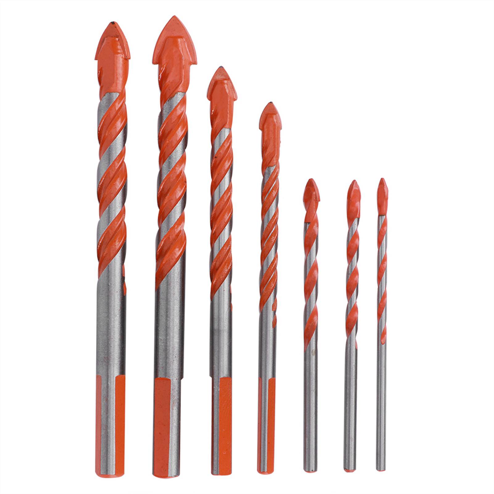 

7pcs Center Drill Ceramic Tile Drill Bit DIY Wall Hole Drilling Tool Bit (3mm 4mm 5mm 6mm 8mm 10mm
