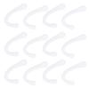 6Pair Ear Strap Pad Mouth Muffle Ear Protector Silicone Earloop Ear Savers for Daily UseWhite