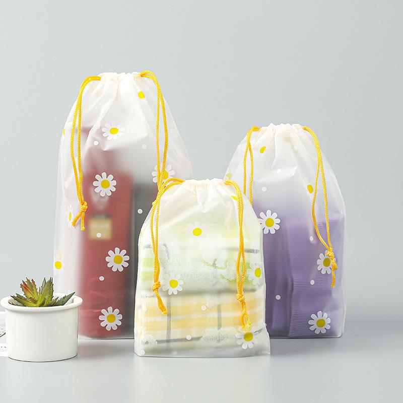 3-teilige süße transparente wasserdichte Reise-Kosmetiktasche für Damen Make-up-Etui Bade-Make-up Toilettenartikel-Wasch-Beauty-Kit Aufbewahrungstasche