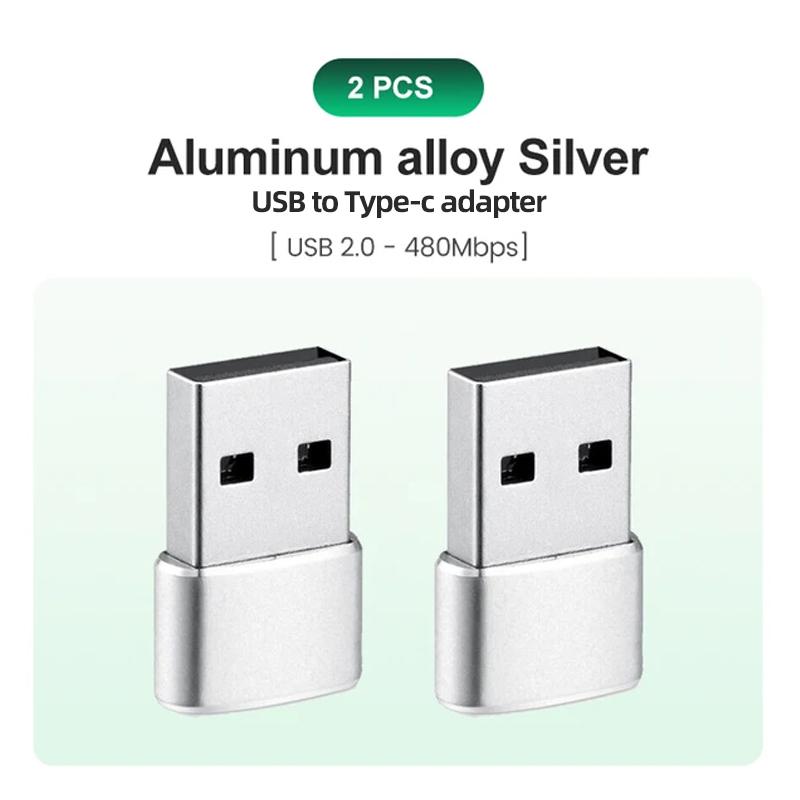 Mobile Phone Adapter Type C to USB Adapter 3.0 USB-C 3.1 Male OTG A Female Data Connector For MacBook Pro iPad Mini 6/Pro