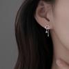 Simple Cloud Stud Earrings Women's Raindrop Earrings Light Luxury Niche Design Sense Commuter Earrings Summer