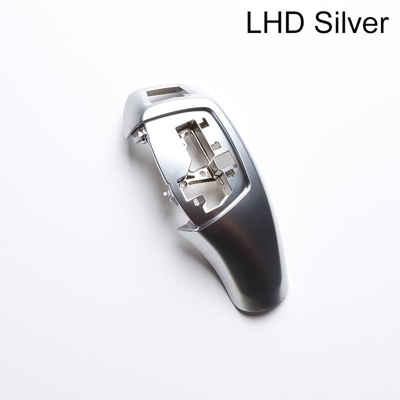 LHD RHD ABS Car Carbon Fiber Gear Shift Lever Knob Cover For BMW 3 4 5 6 7 Series F30 F31 F10 F25 F06 F07 F32 F02