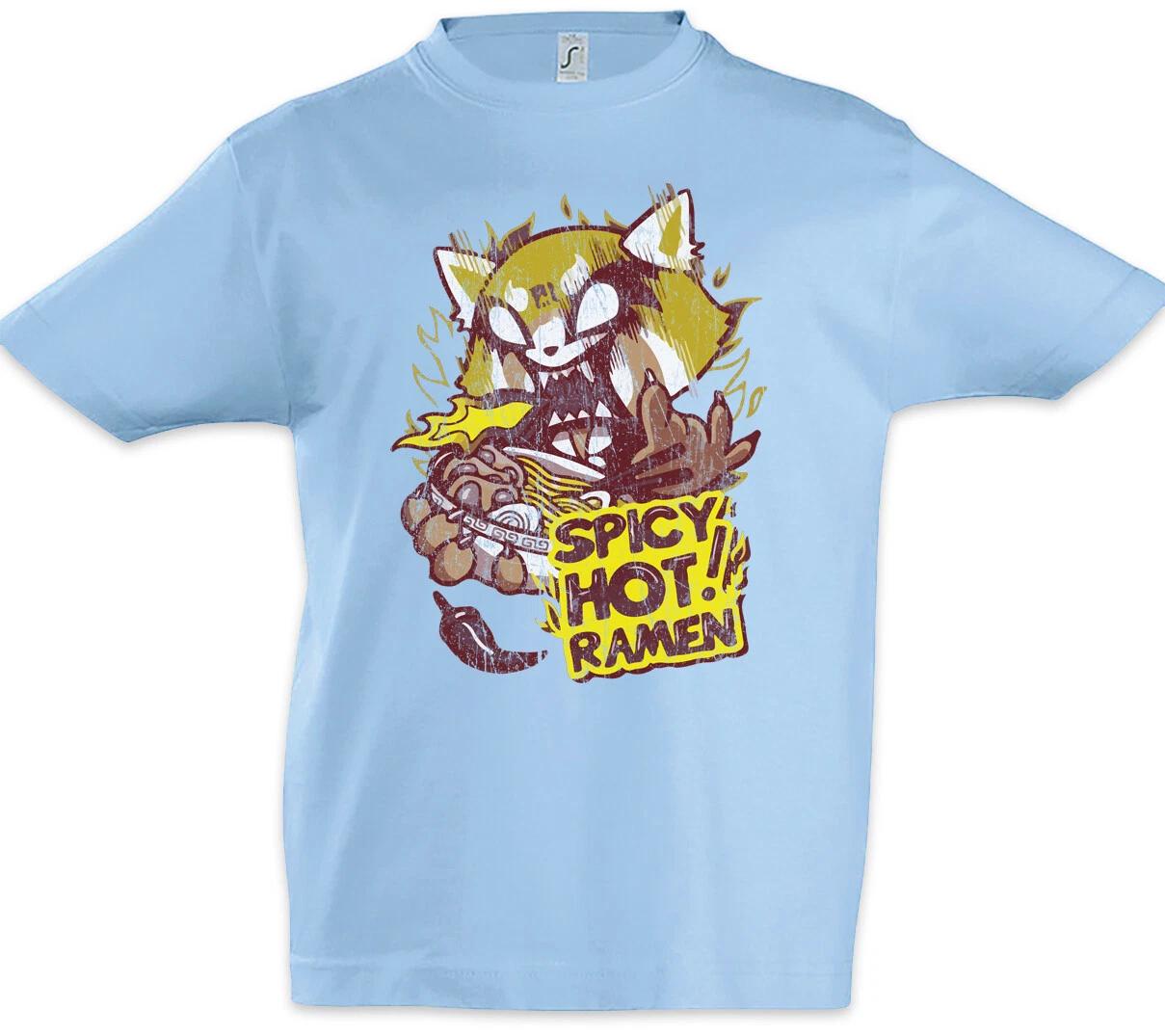 Ramen Spicy Hot Kids Boys T-Shirt Fun Asia Chili Noodles Love Addictive Addiction- 100