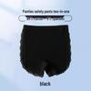 Mädchen Baumwoll-Boxershorts mit Spitze für Sicherheit, antibakteriell