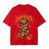 Japanese Anime-style T-shirts Include Streetwear Retro T-shirts Short-sleeved Shirts and Summer Clothing.