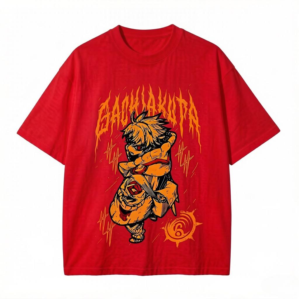 

Japanese Animestyle Tshirts Include Streetwear Hiphop Style Retro Tshirts Shortsleeved Shirts and Summer Clothing 4XL