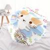 Mashumaro Automatic Folding Umbrella Simple 8 Rib Design, Bright Cartoon Pattern, Durable Iron Frame, Suitable For Travel, Outdoor, Beach Cu