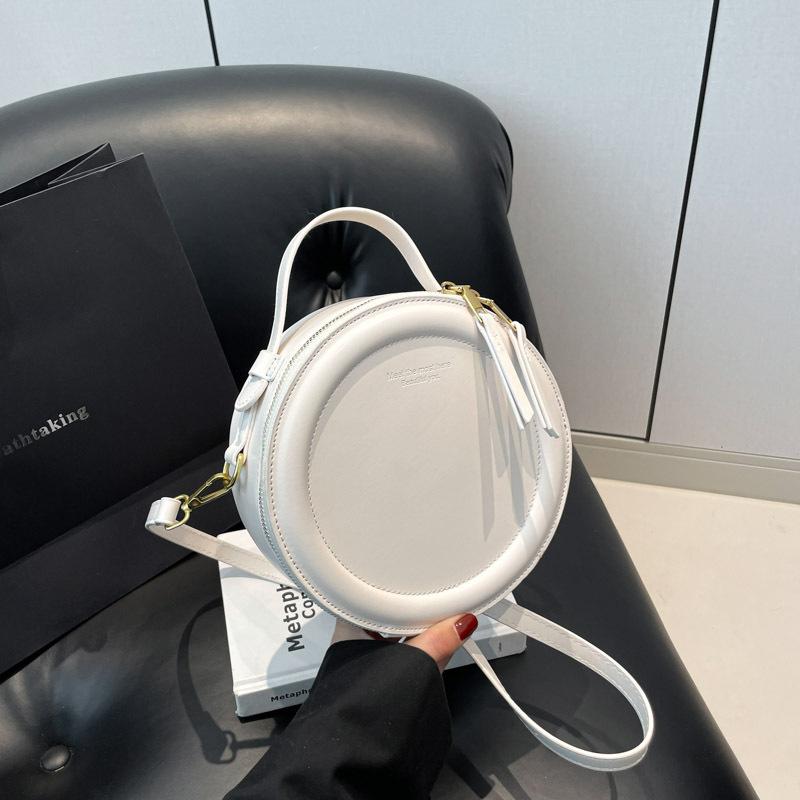 This year's popular bag women's 2025 new trendy summer fashion portable small round bag niche popular versatile messenger bag