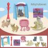 International Role-Playing Pet Set: Puppy & Kitten Mini Animal Toys