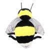 2 Sizes Lifelike Bee plush toy Soft Stuffed Cute Toy Insect Bee Plush Honeybee Ideal For Kids Insect Enthusiasts Home Decor