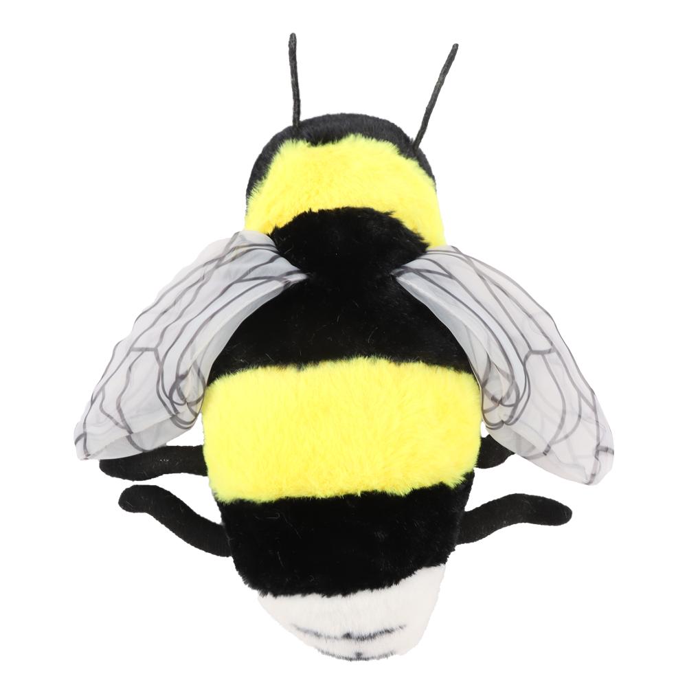 2 Sizes Lifelike Bee plush toy Soft Stuffed Cute Toy Insect Bee Plush Honeybee Ideal For Kids Insect Enthusiasts Home Decor