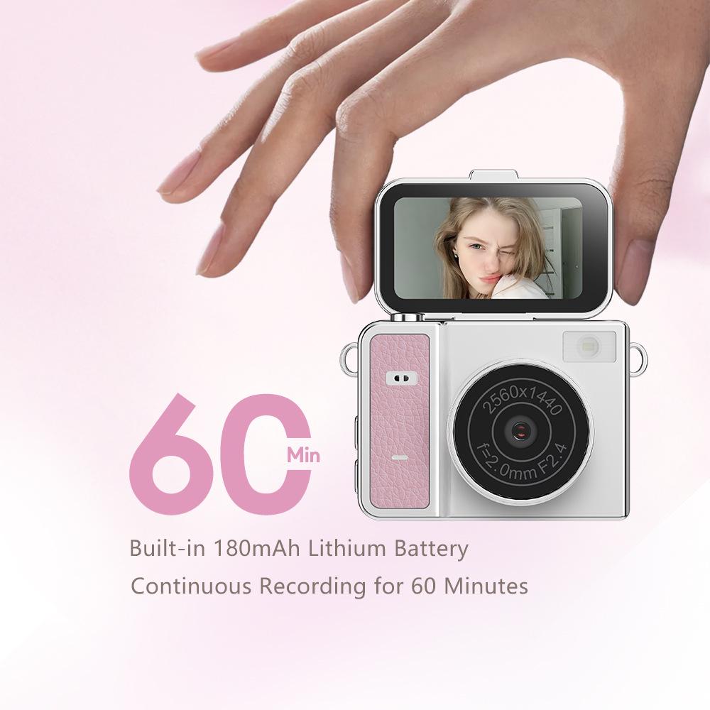Retro Mini HD Camera for Students - Portable, Trendy, and Ideal for Parties and Travel