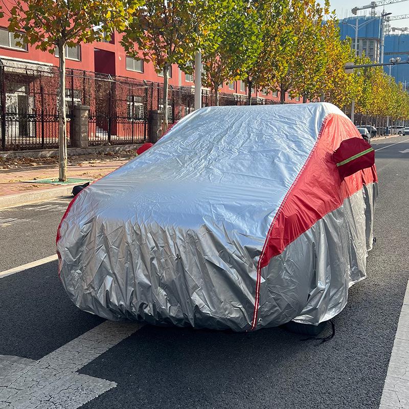 Waterproof 210D Oxford Car Cover: Full Protection Against Sun, Heat, Dust, and Rain