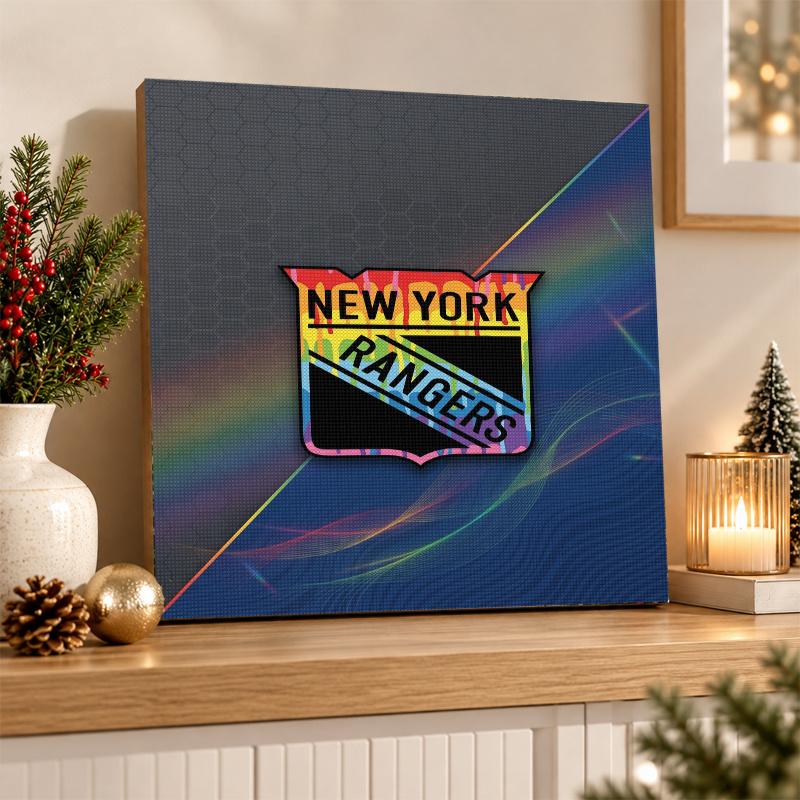 New York Rangers Diamond Painting Kit 5D Full Drill DIY Diamond Mosaic Wall Art Home Decor