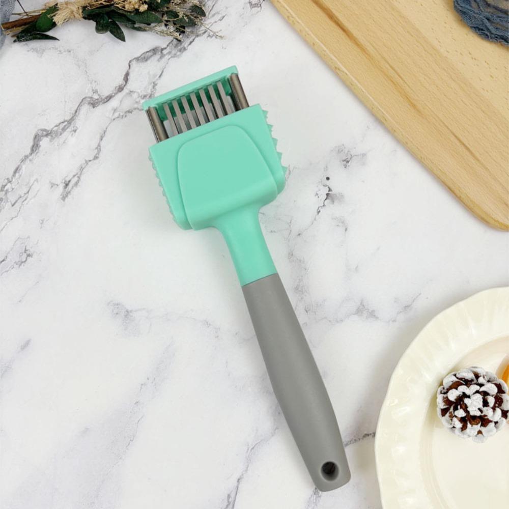 Stainless Steel Needle Meat Tenderizer 2 in 1 Steak Tenderizer Loose Meat Needle Restaurant