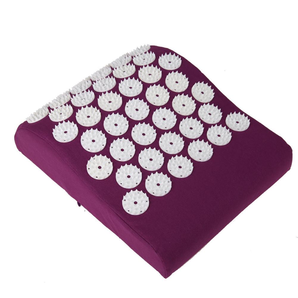 Cojín Masajeador de Acupresión Almohada Yoga Cuello Cabeza Dolor Alivio del Estrés Almohada