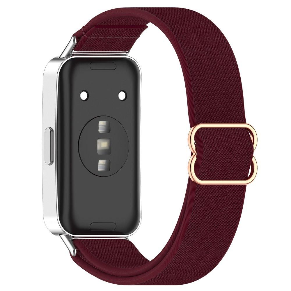 Nylon Elastisches Uhrenarmband Verstellbares Armband für Huawei Band 10/9/8 Smartwatch Zubehör