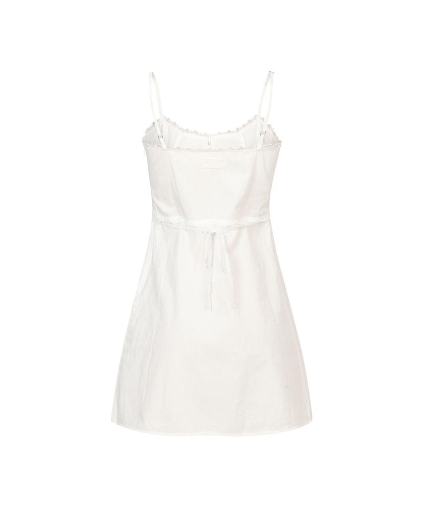 Moabel Whisper Mini Dress-Ivory