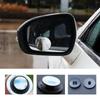 Frameless Car Round Blind Spot Mirrors 360° Adjustable Convex Rearview Mirrors for Eliminating Blind Spots Parking Assistance