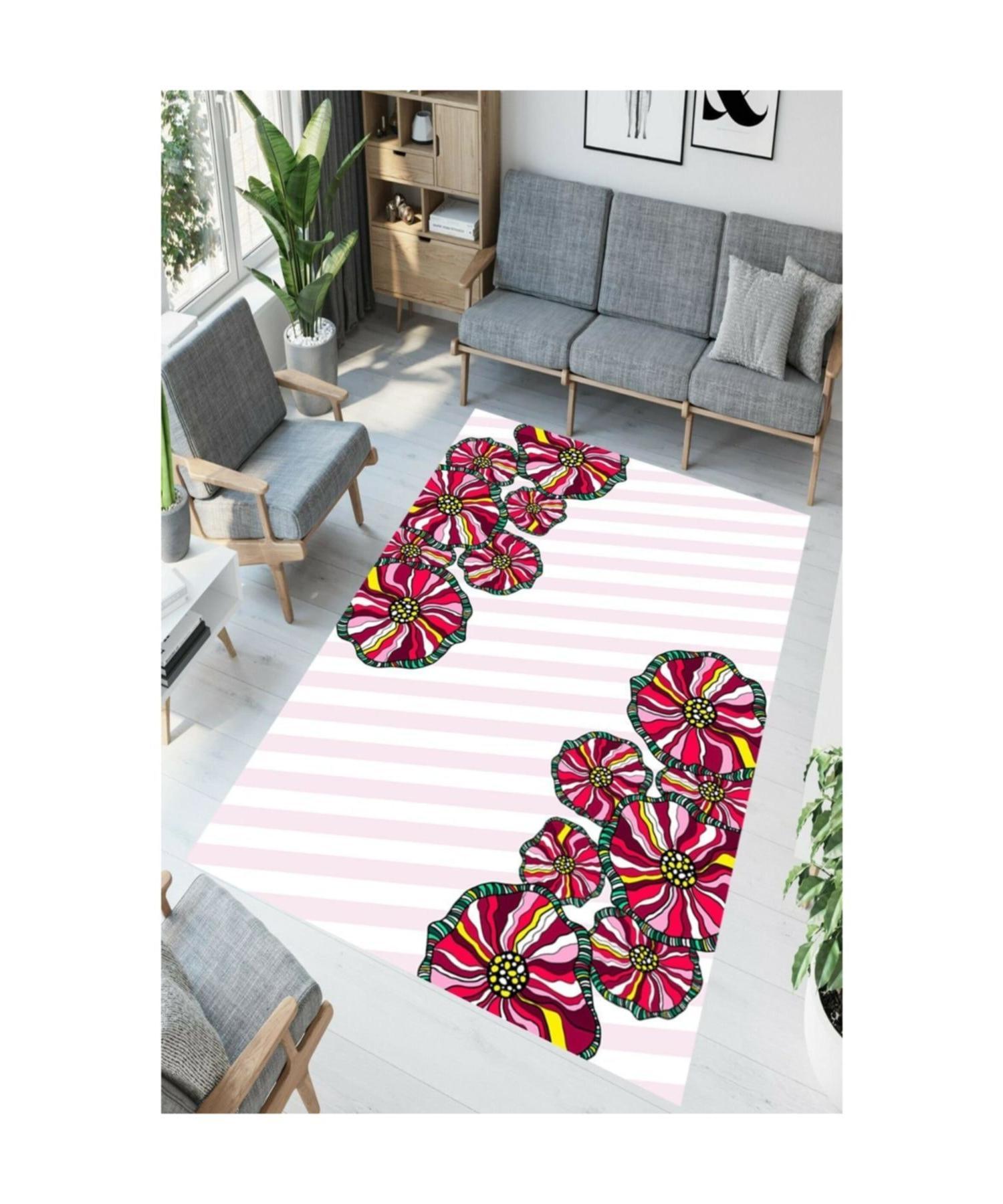 

Нескользящий напольный ковер с аутентичным рисунком