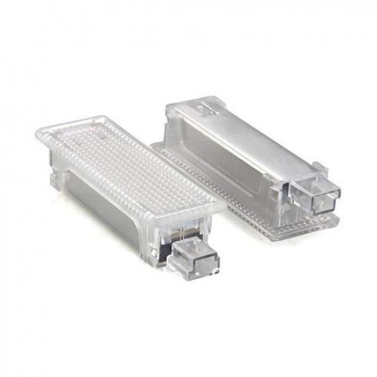 Ice Blue Aqua BMW LED Step Courtesy Door Light Lamps For 1 3 5 7 Series X3 X5 X6