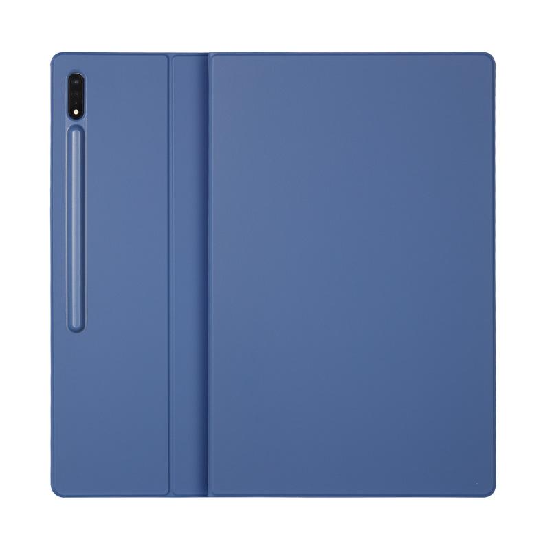 "Magnetic Suction Leather Tablet Case with Pen Slot for Samsung Galaxy Tab S9U"