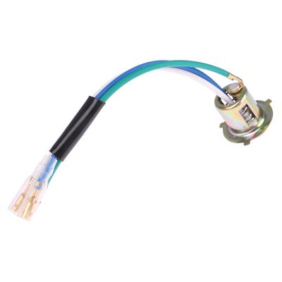 Headlight Bulb Lamp Holder Ignitor Wire Motorcycle Electric Vehicle Single Claw