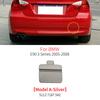 For BMW E90 Car Rear Bumper Tow Hook Cover Caps With Color Black White Silver Red for BMW E90 3 Series 318 320 323 335 2005-2011