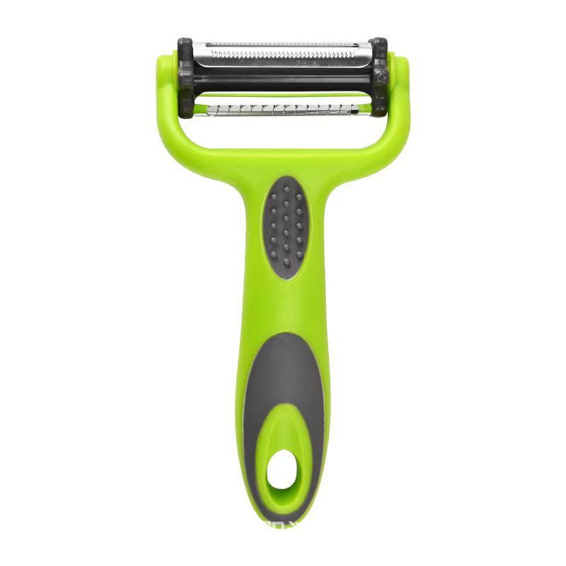 3-in-1 Rotating Peeler: Multi-Functional for Melons, Apples, and Potatoes