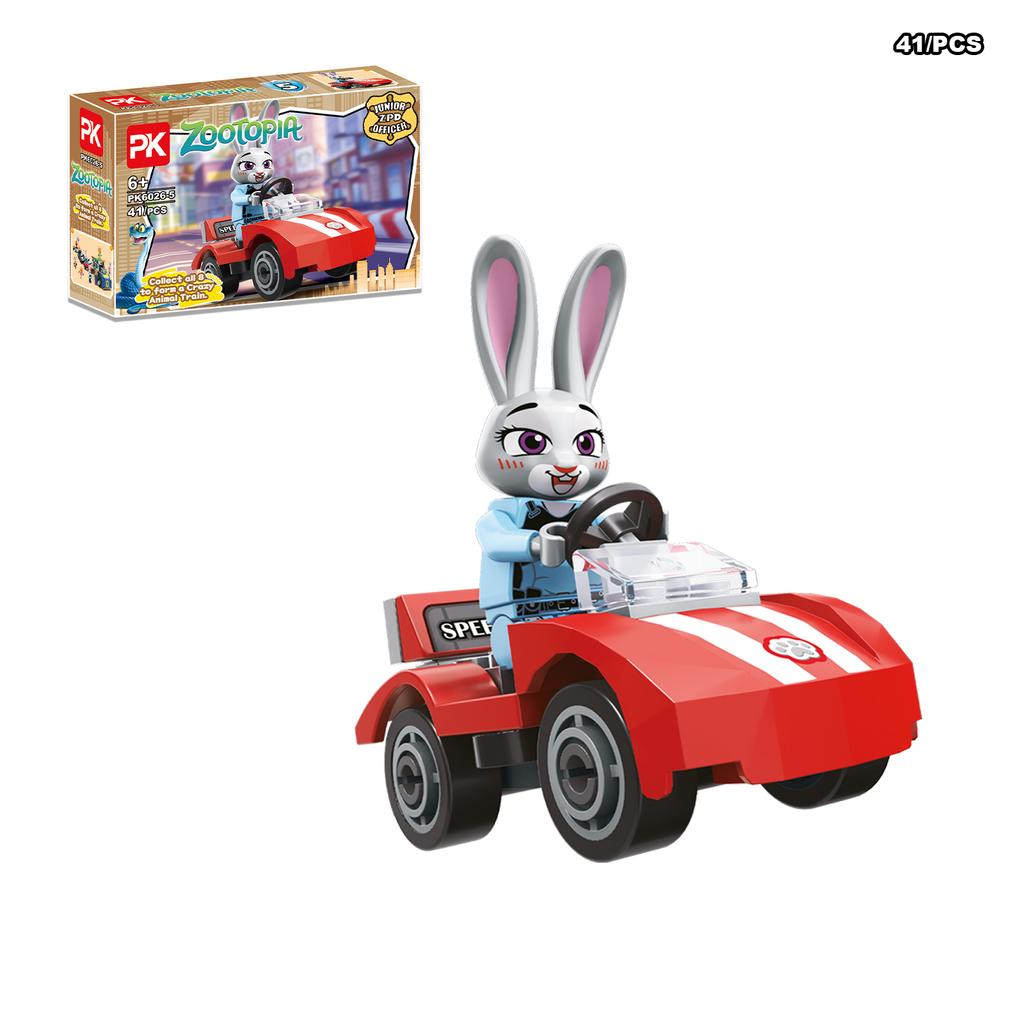 Zootopia 2 Building Blocks Set Judy Rabbit Nick Fox Series Anime Figurine Brick for Kids Christmas Birthday Toys Gifts Blind Box