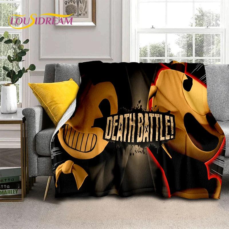 Cuphead Mugman 3D Game Gamer HD Blanket,Soft Throw Blanket for Home Bedroom Bed Sofa Picnic Travel Office Cover Blanket Kid Rest