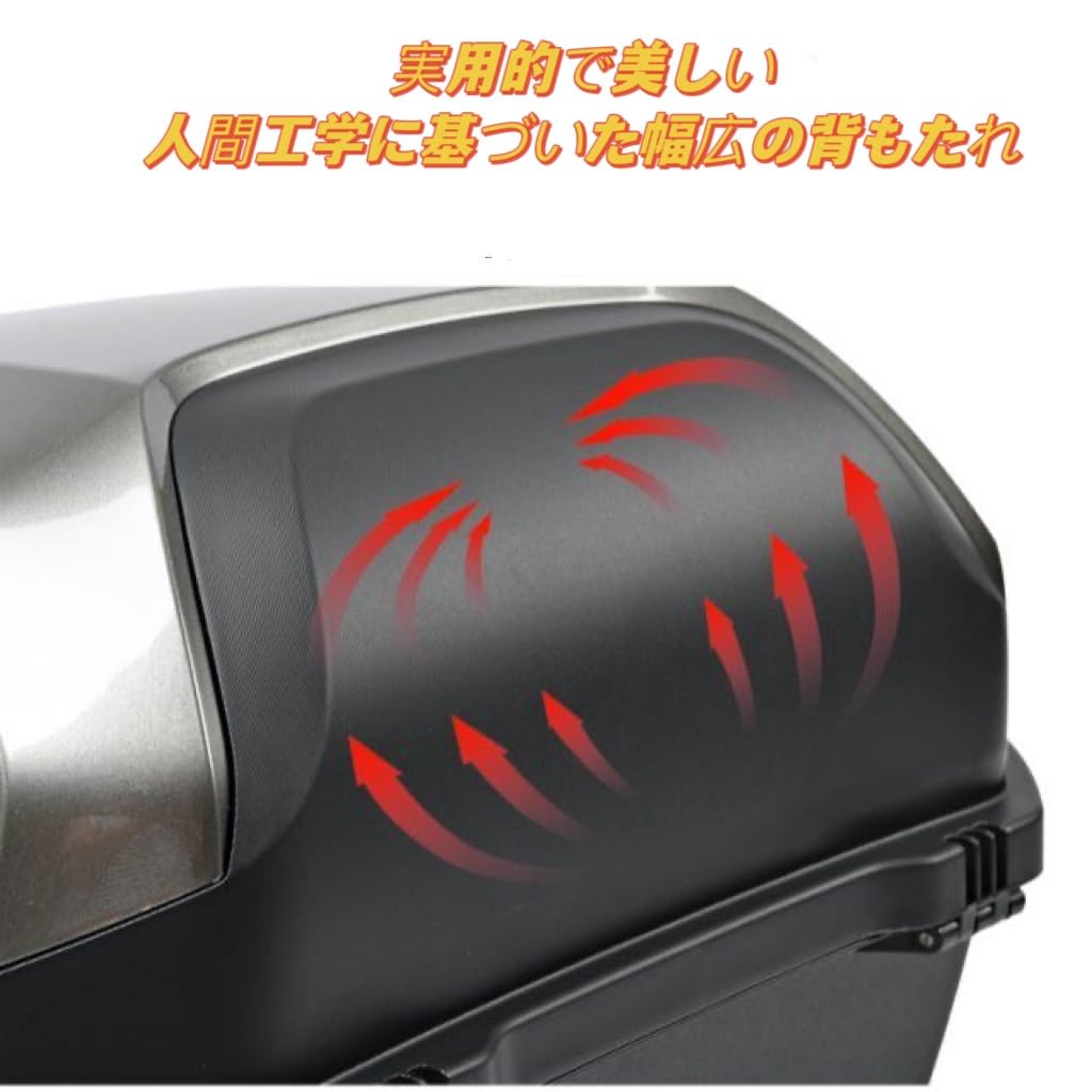 Motorcycle Rear Box Top Case Bike Rear Box Top Case Motorcycle Box Detachable Large