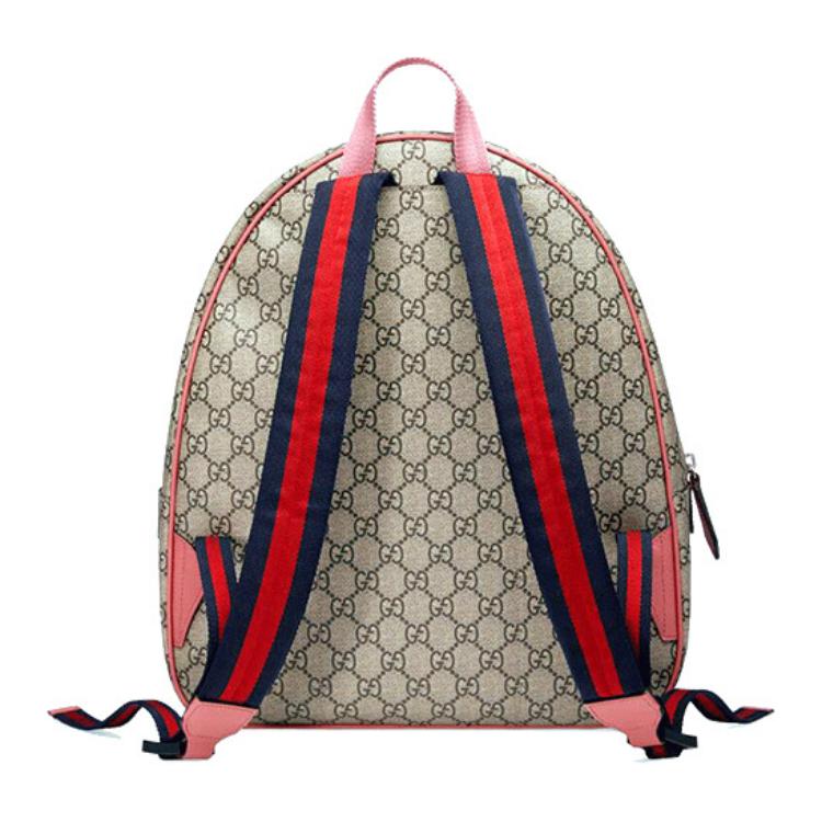 Gucci x Yuko Higuchi GG Supreme Canvas Animal Print Backpack For Unisex Daily Use