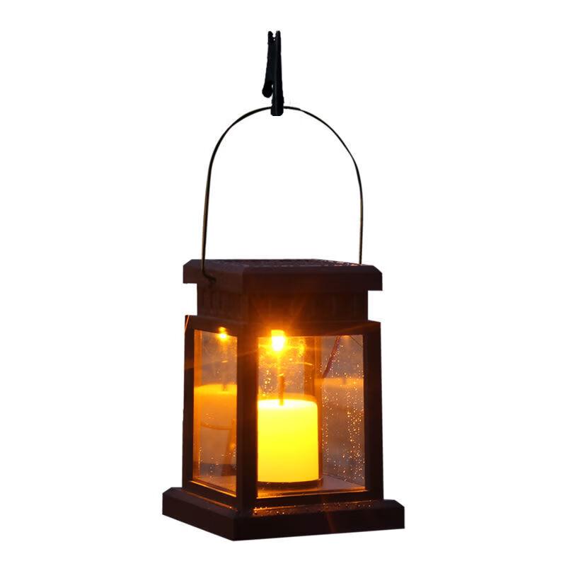 Solar Vintage Palace Lantern String Lights